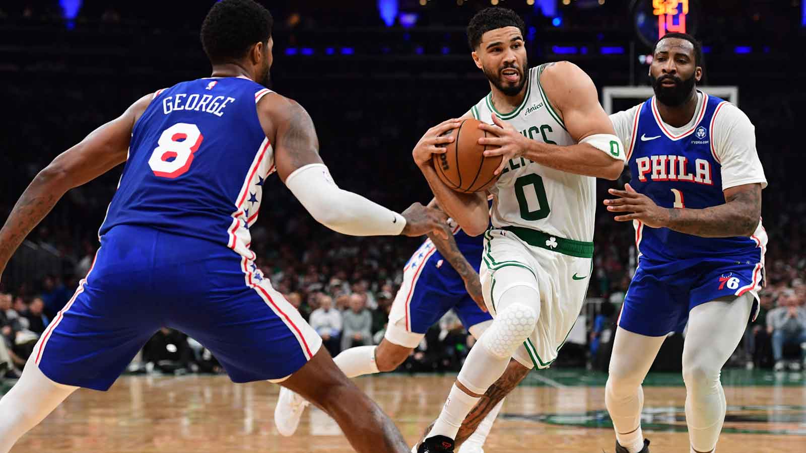 Jayson Tatum joins 6 other Celtics legends in franchise playoff history