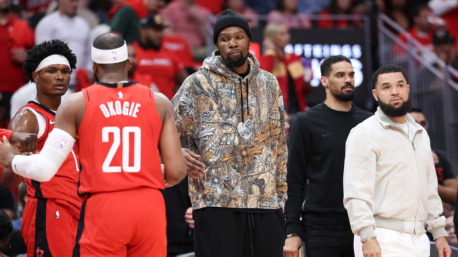 Rockets’ Ime Udoka shares Kevin Durant injury update for Game 5