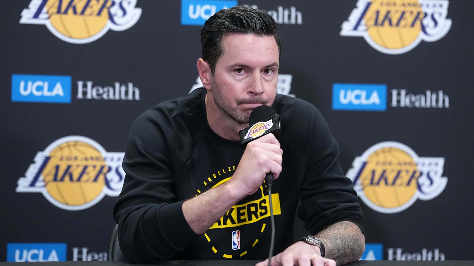 Lakers’ JJ Redick uses Rory McIlroy as excuse for press conference tardiness