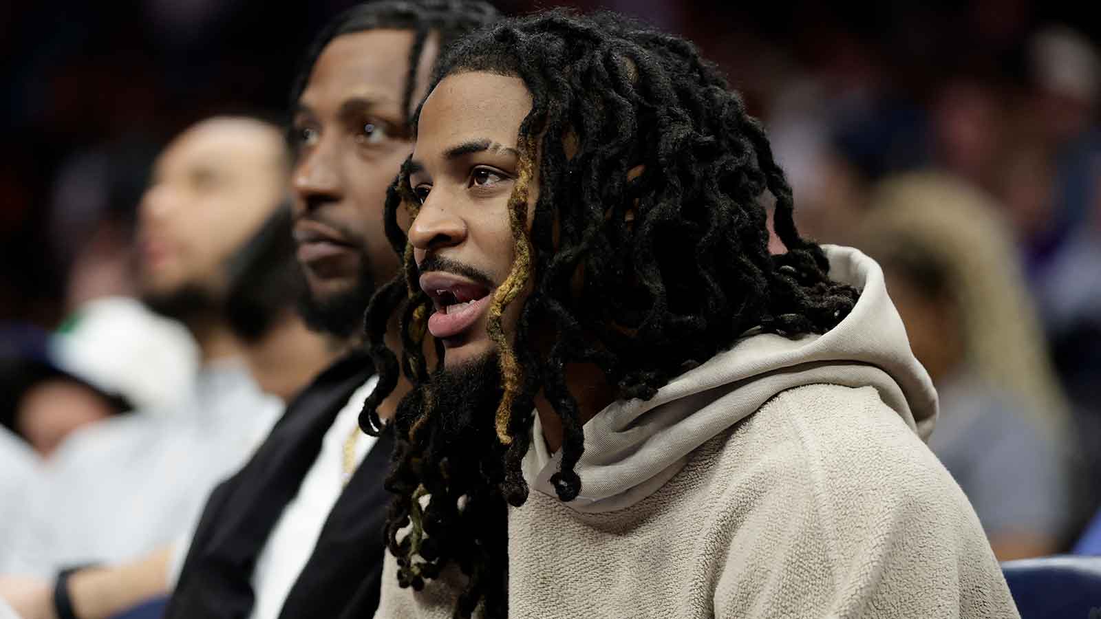 Grizzlies’ Ja Morant brings back finger gun celly after Desmond Bane’s Game 4 3-pointer