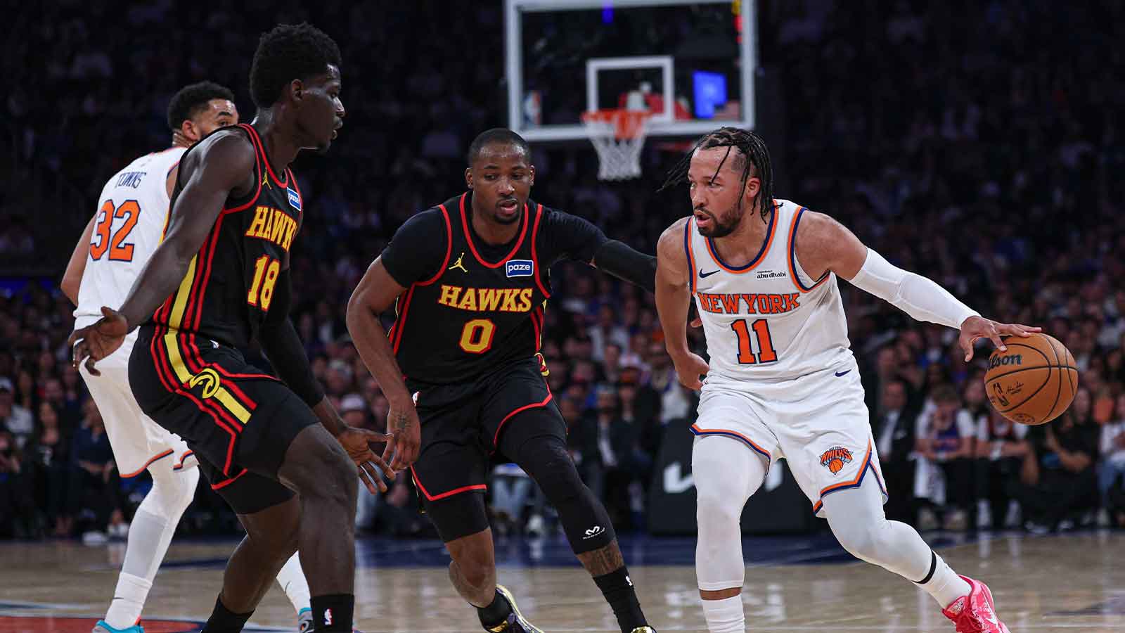 Jalen Brunson, Karl-Anthony Towns lead Knicks past Hawks