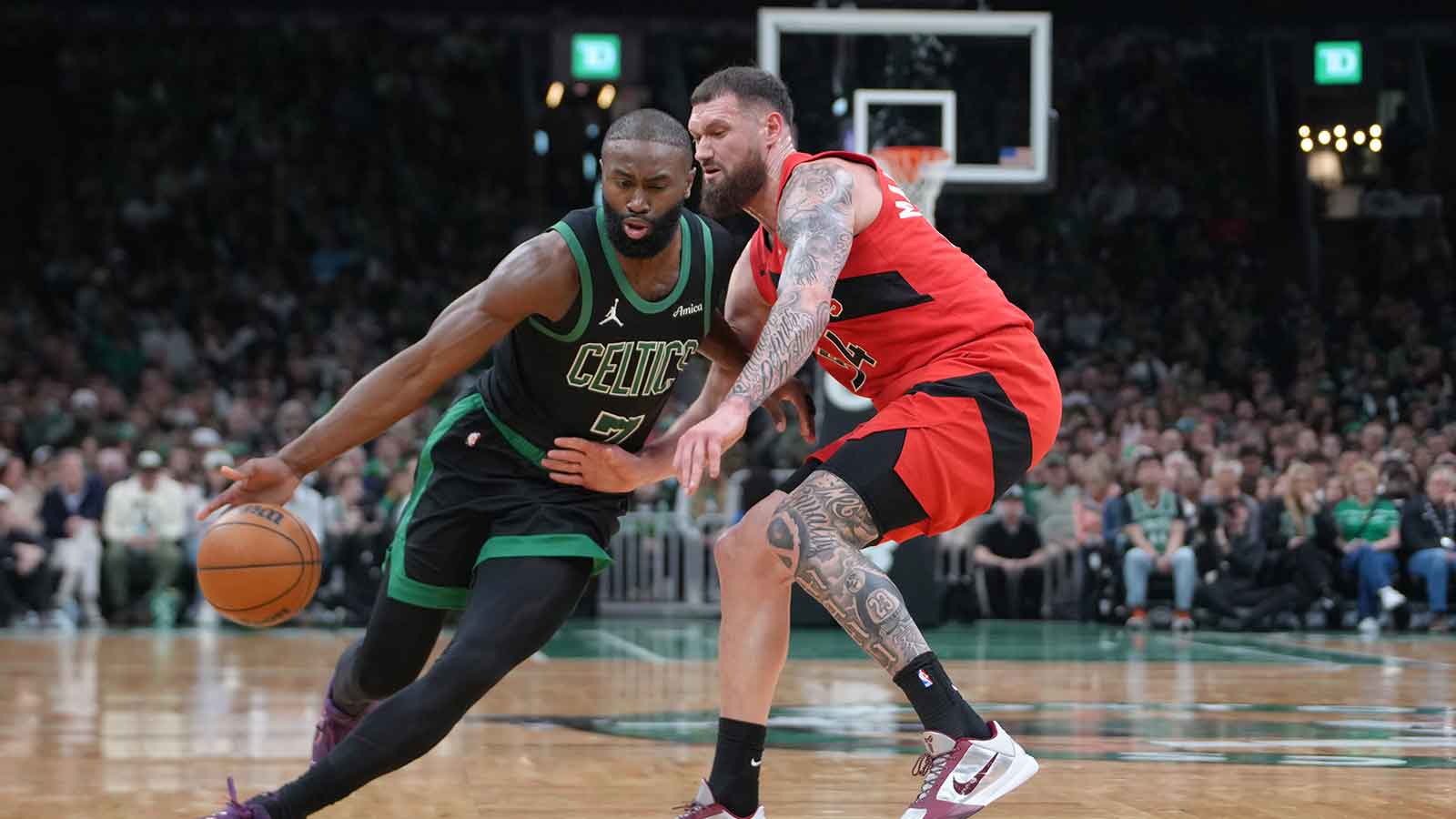 Jaylen Brown did not stutter about Celtics’ 32-point Game 1 demolition of 76ers