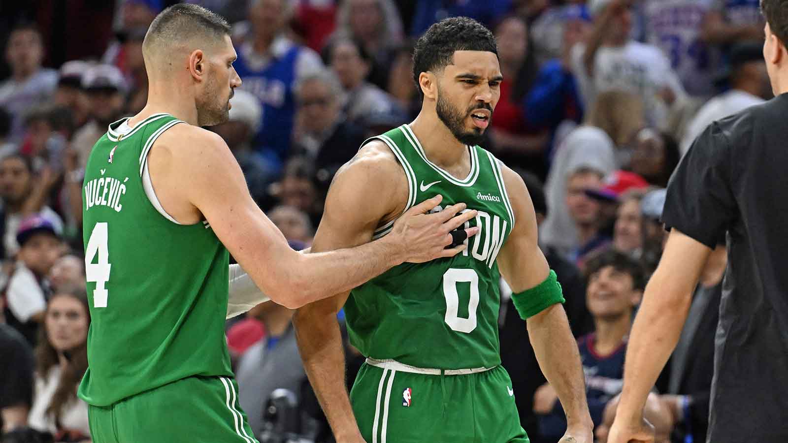 Celtics’ Jayson Tatum drops mic on 4th quarter effectiveness vs. 76ers