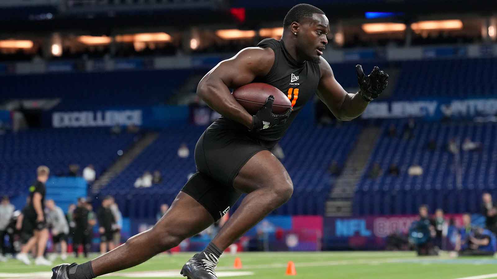 Joe Schoen teases eye-opening Jeremiyah Love role if Giants draft Notre Dame RB