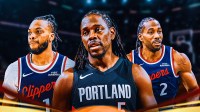 Jrue Holiday, Kawhi Leonard, Darius Garland, Los Angeles Clippers, Portland Trail Blazers