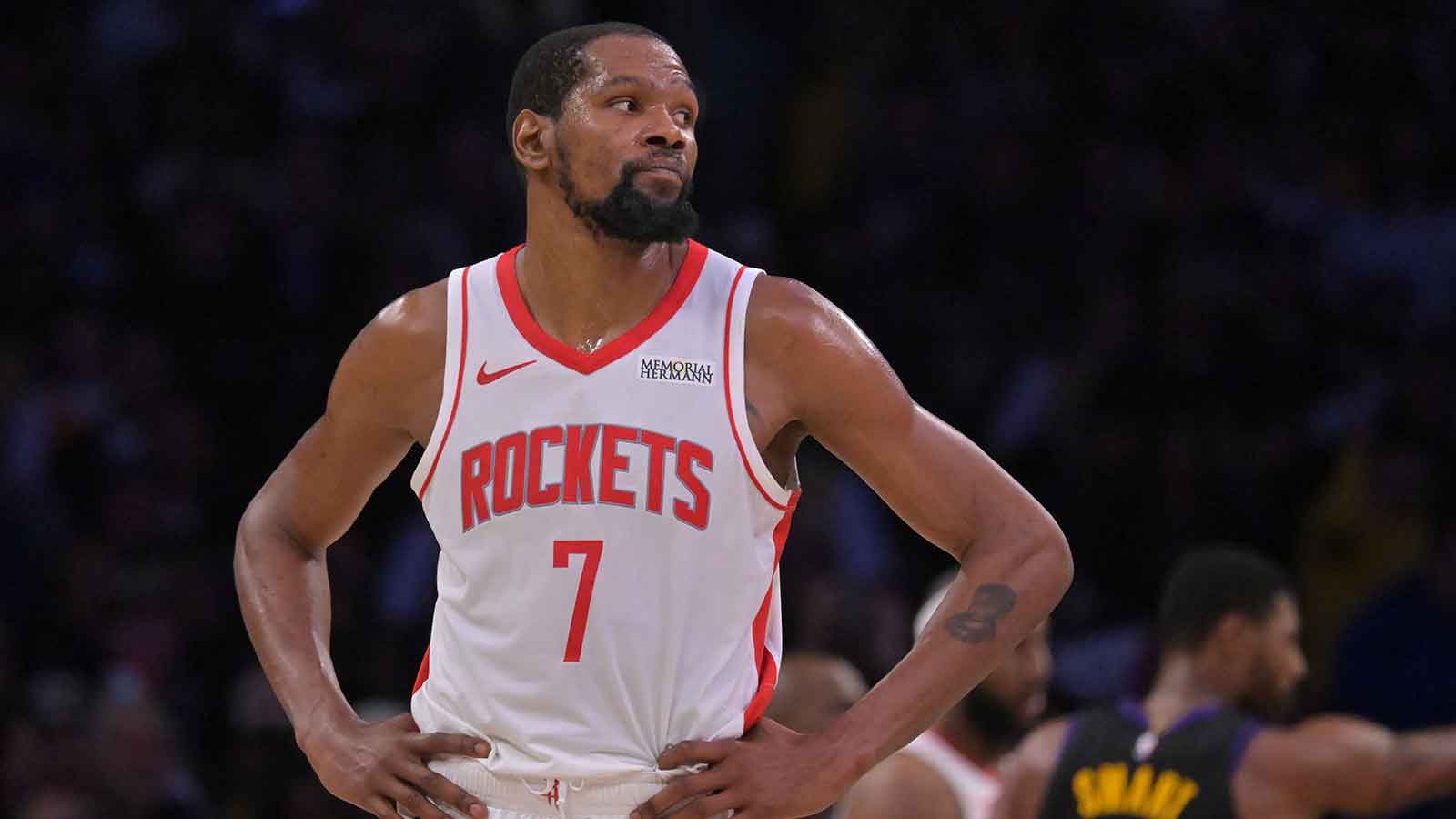 Kevin Durant burner allegations resurface after Rockets Game 3 collapse vs. Lakers (add reax)