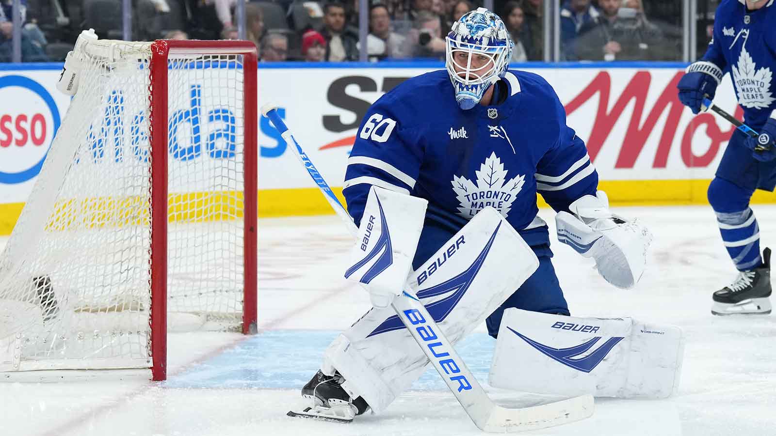 Maple Leafs’ Joseph Woll vocal on ‘scary’ Anthony Stolarz injury