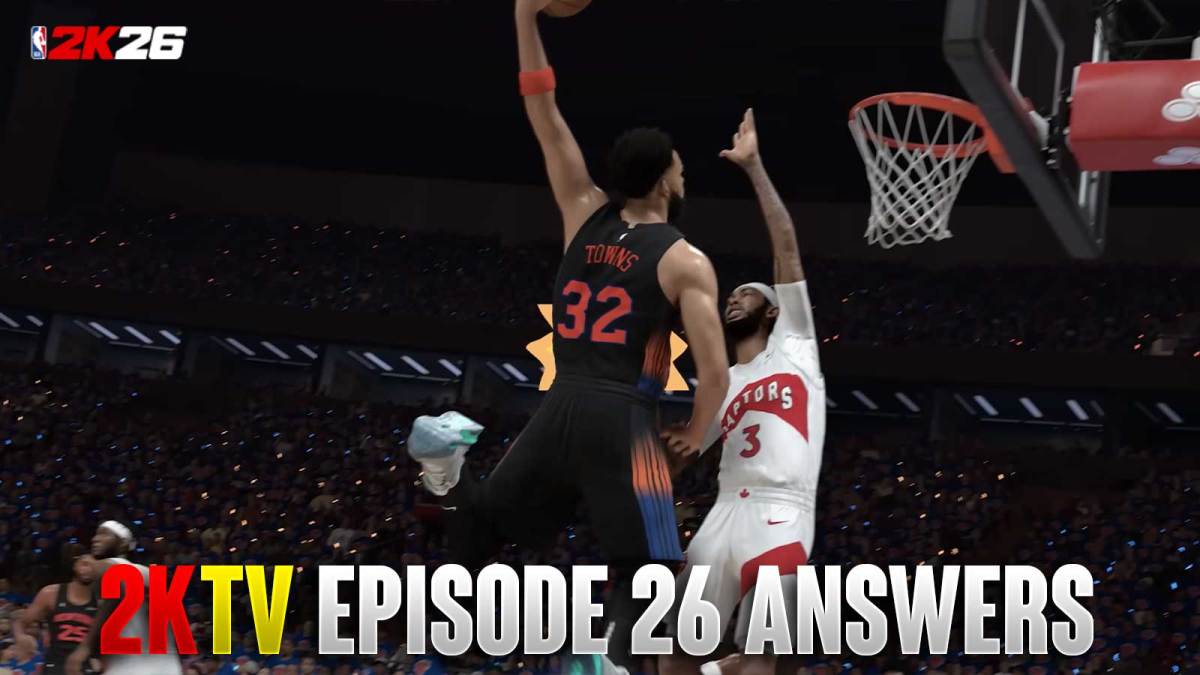 NBA 2K26 2KTV Episode 26 Answers