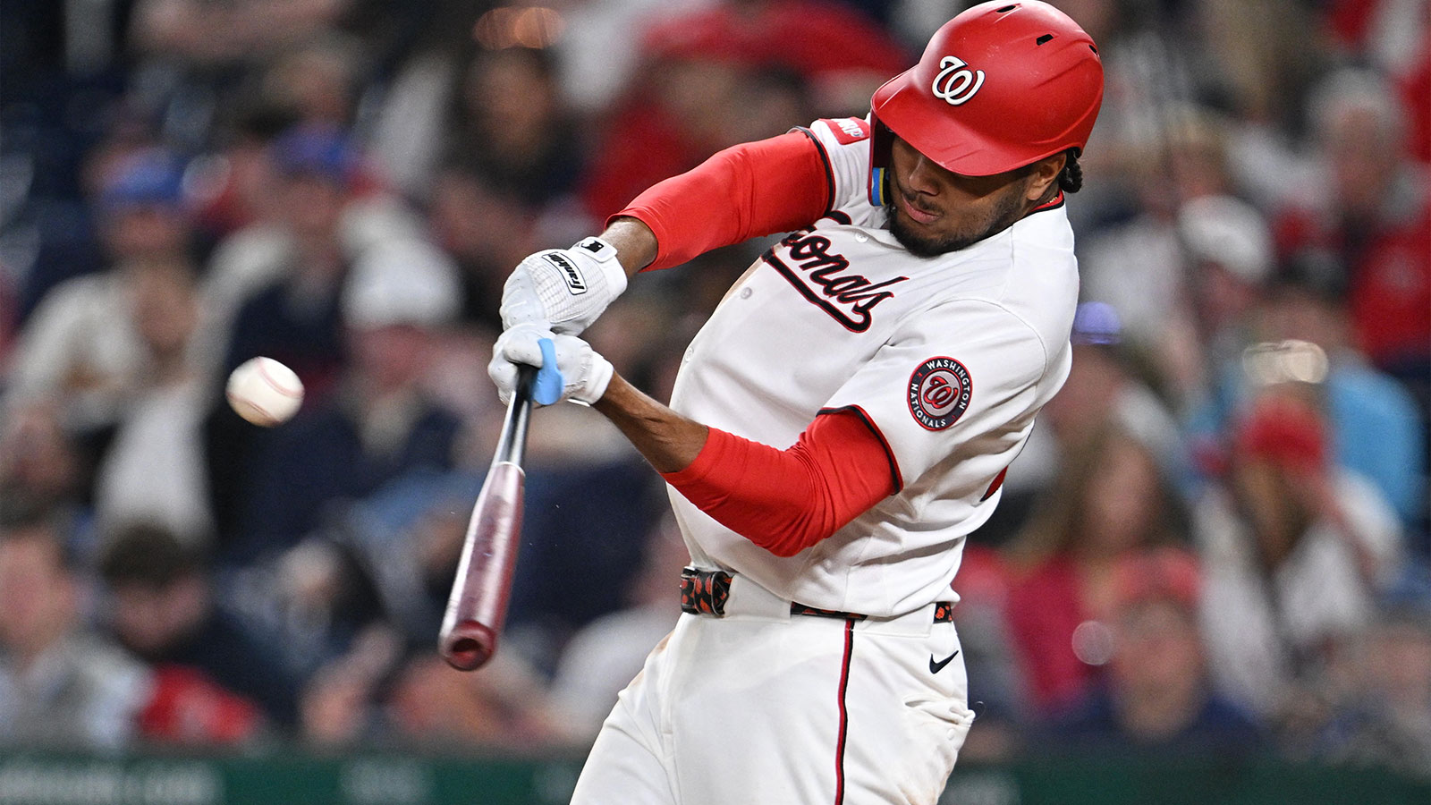 Nationals James Wood spoils Braves star prospect's first ever MLB pitch with big home run