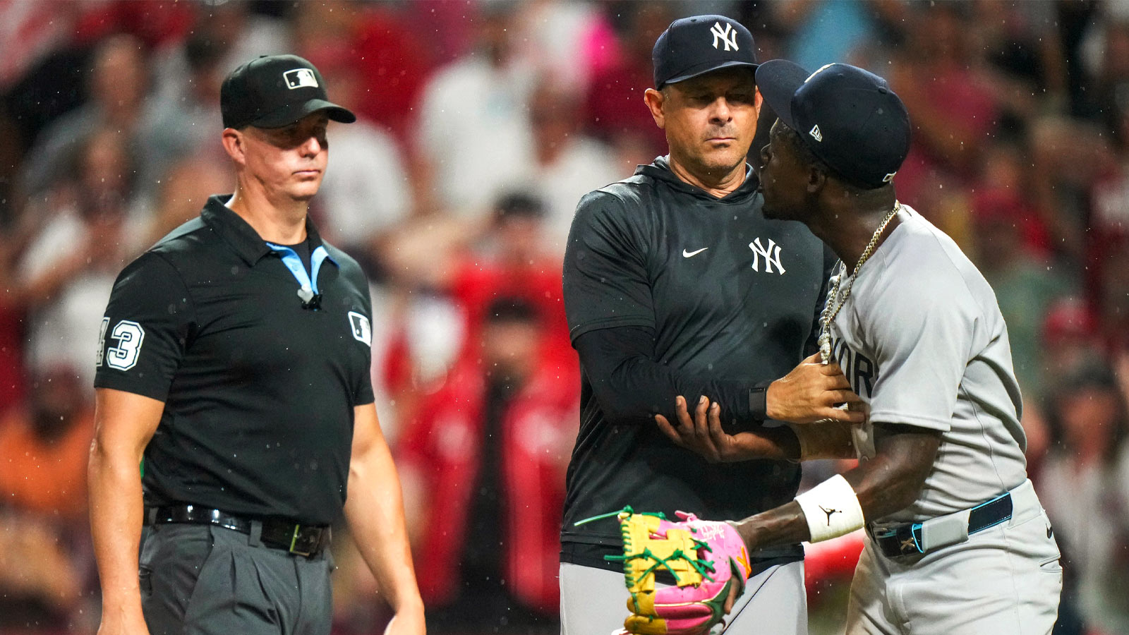 Yankees manager Aaron Boone claims Jazz Chisholm Jr.’s ‘not a dumb guy’ after epic brain fart