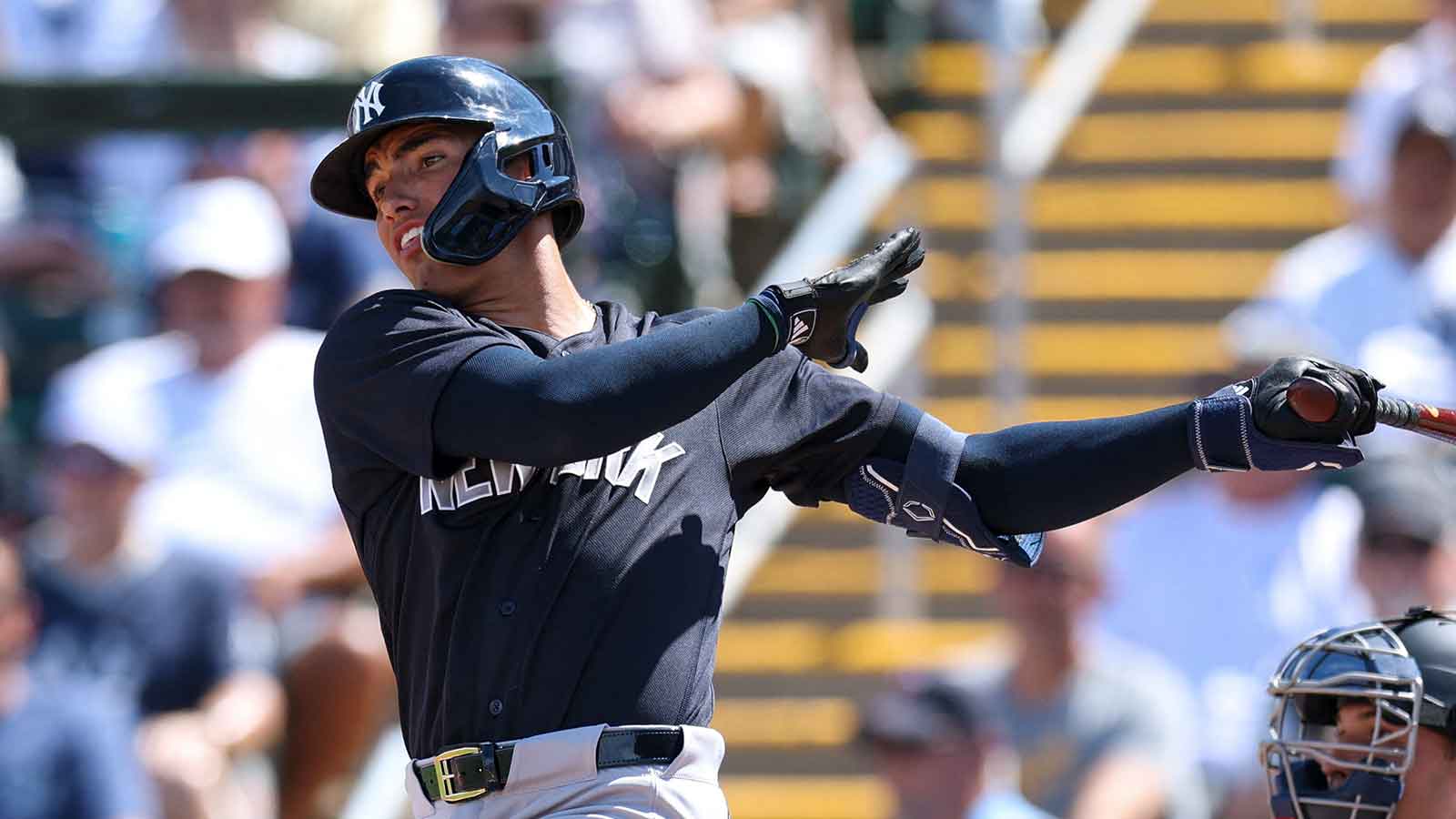 Yankees promote top prospect to Triple-A after home run off Zack Wheeler