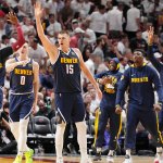 Nikola Jokic, Udonis Haslem have hilarious exchange after Nuggets-Spurs game