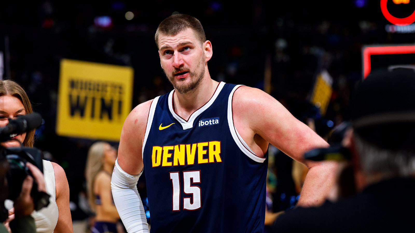 Nuggets’ Nikola Jokic drops ‘interesting’ quip after Jaden McDaniels’ cheap shot in rugged Game 1