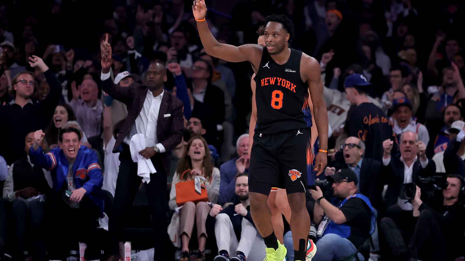 Knicks’ OG Anunoby gets ‘special player’ props from teammate after Game 5 win over Hawks