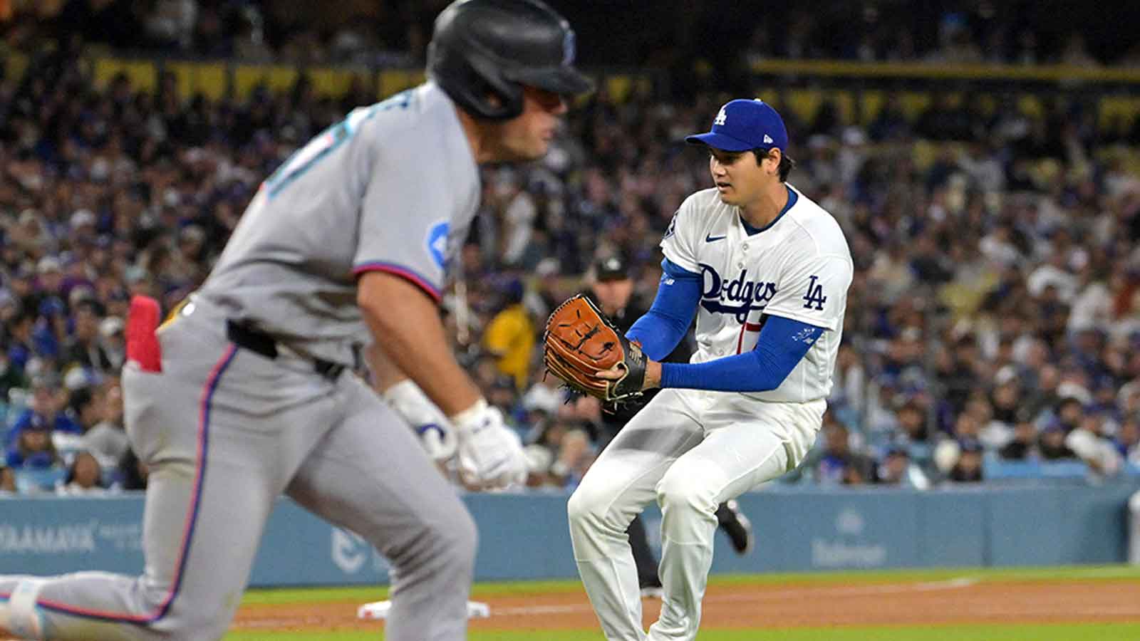 Dodgers’ Will Smith gets 100% real on Shohei Ohtani’s start vs. Marlins