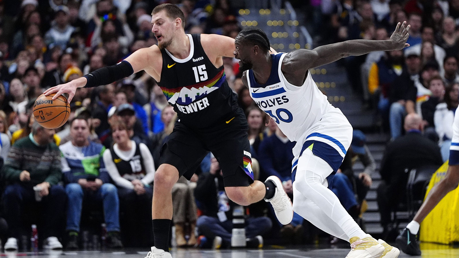 Timberwolves’ Julius Randle will ‘call God’ for help guarding Nikola Jokic