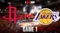 Rockets vs. Lakers Game 1 Results According to NBA 2K26