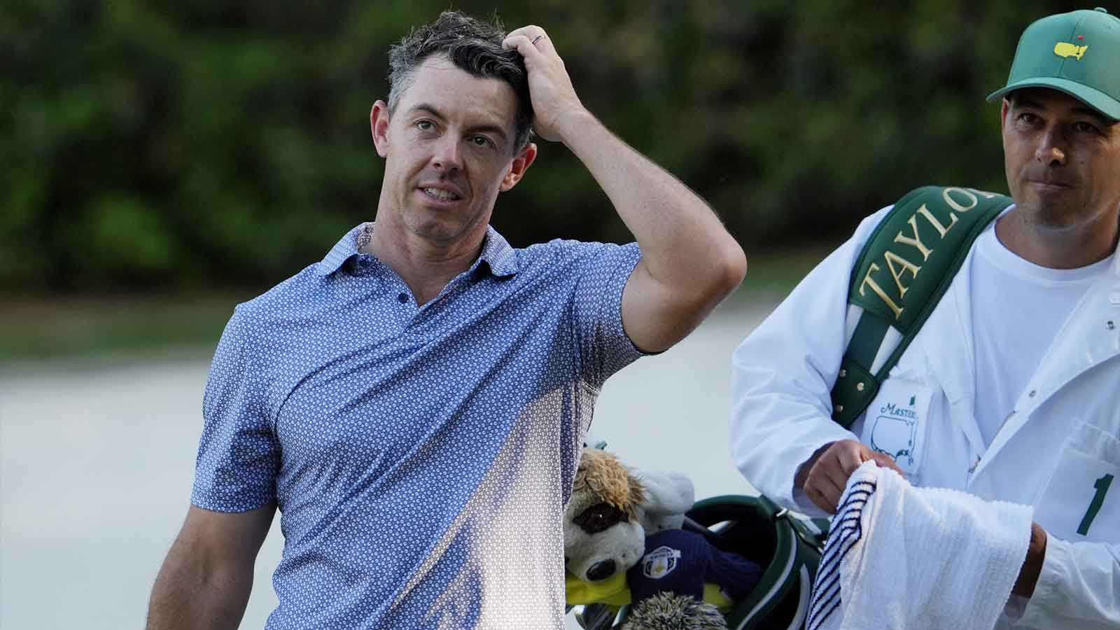 Rory McIlroy stumbles on day 3 of the Masters, opens door for Cameron Young, other challengers