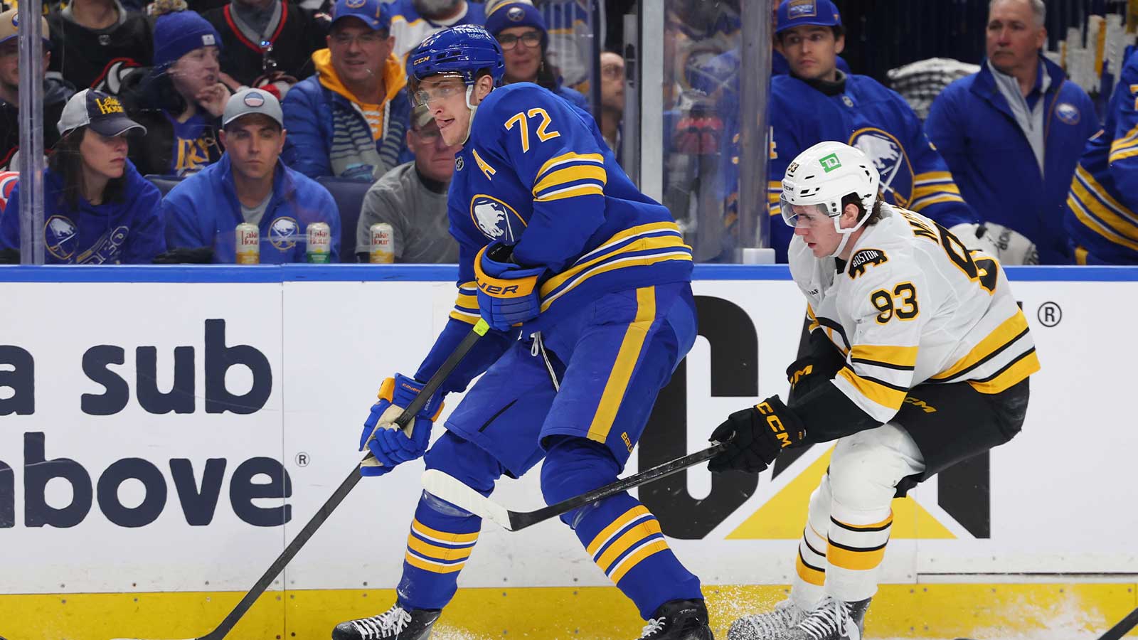 Tage Thompson heroics spark bonkers Sabres comeback vs. Bruins in Game 1