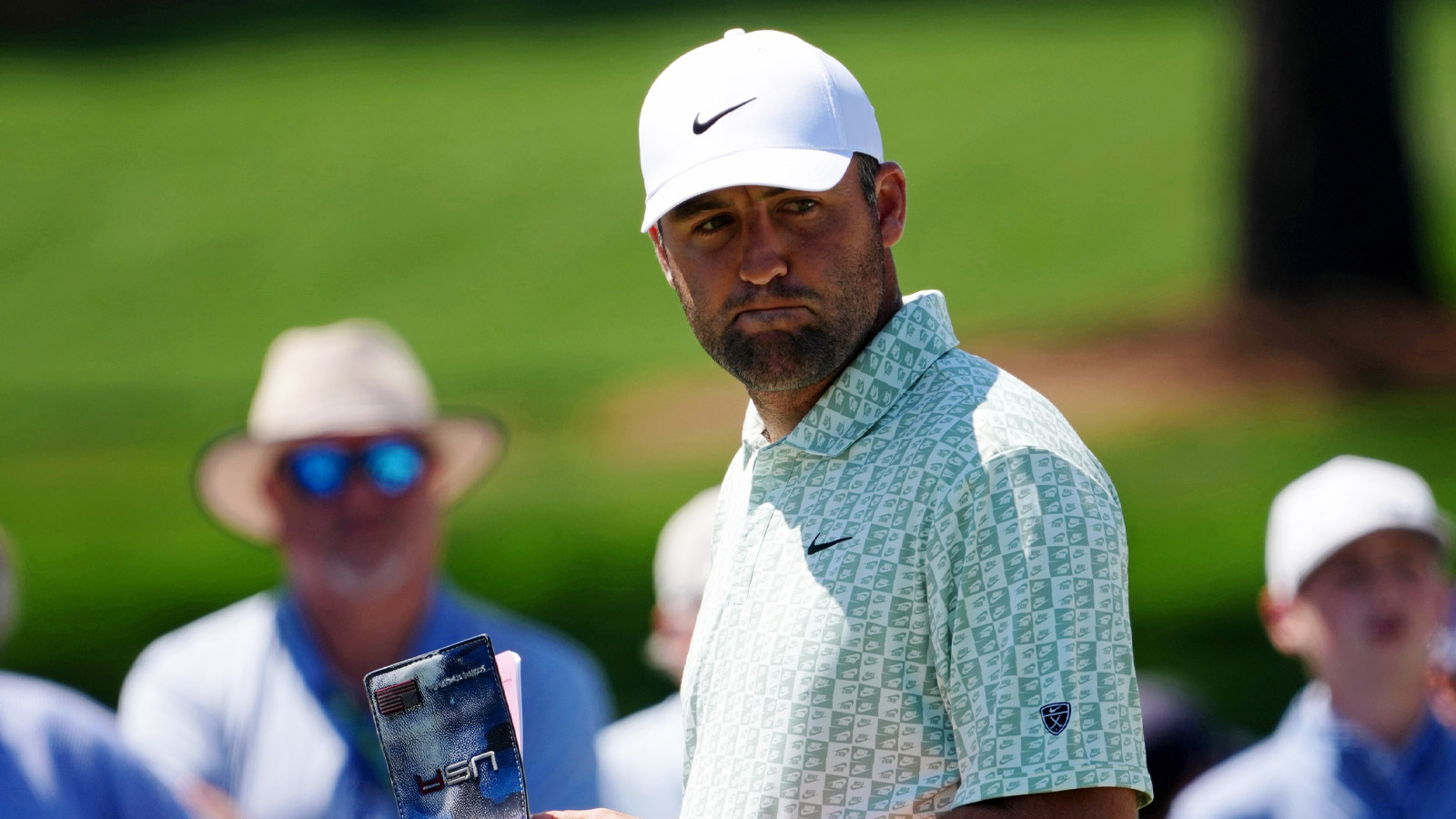 Scottie Scheffler needs just 3 holes to tie for 2nd at Masters