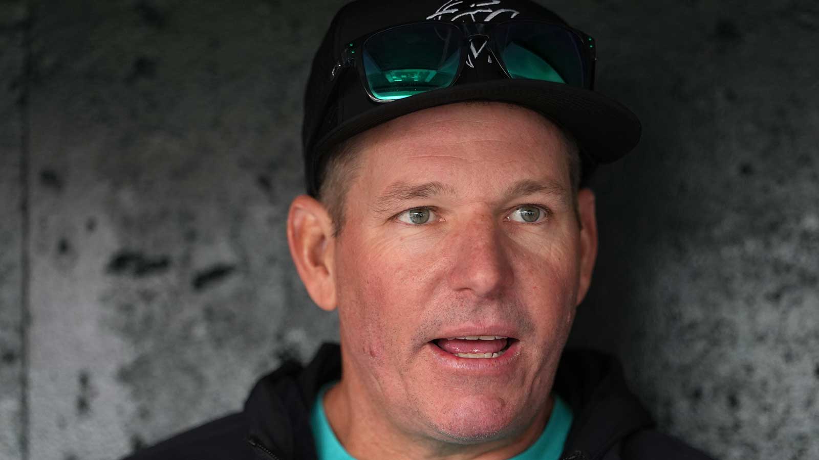 Dodgers superstar Shohei Ohtani shares silly moment with Marlins manager Clayton McCullough