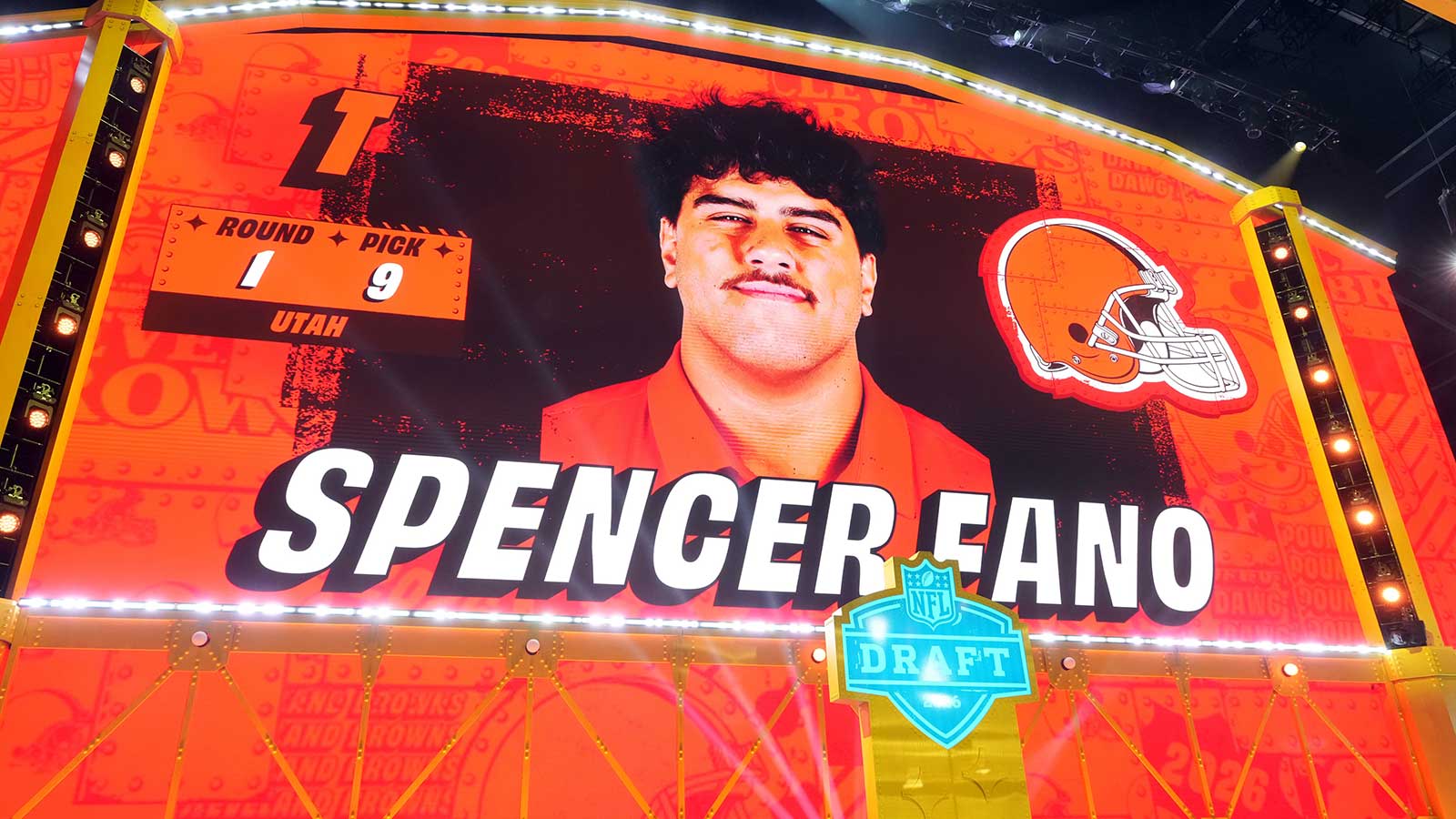 Browns HC Todd Monken’s immediate Spencer Fano revelation after picking him No. 6