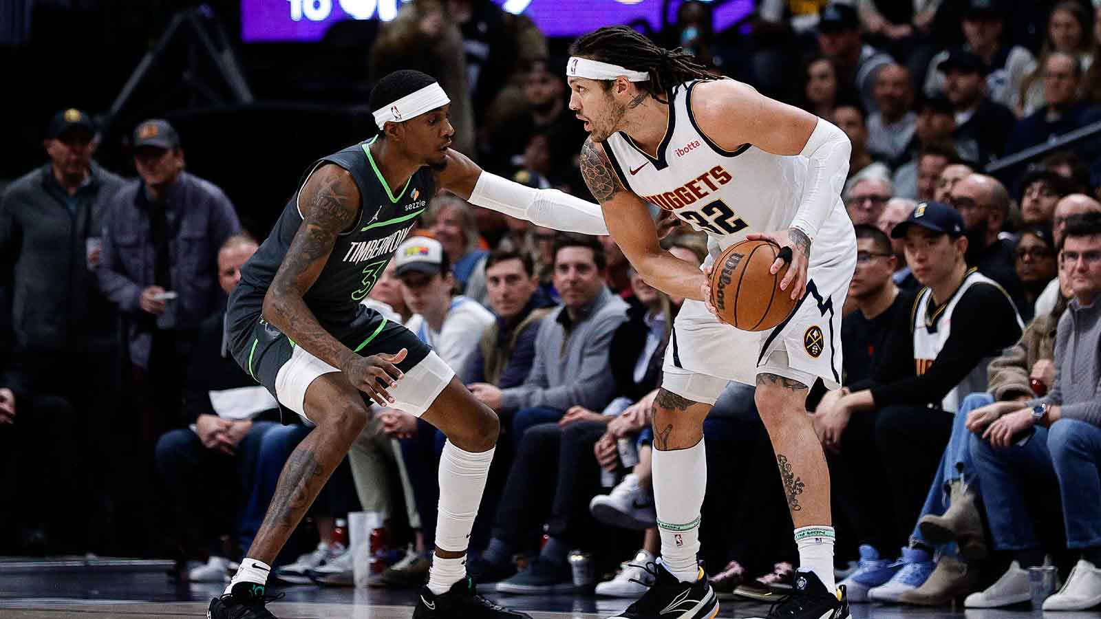 Timberwolves’ Jaden McDaniels in full Nuggets hater mode again after Game 3