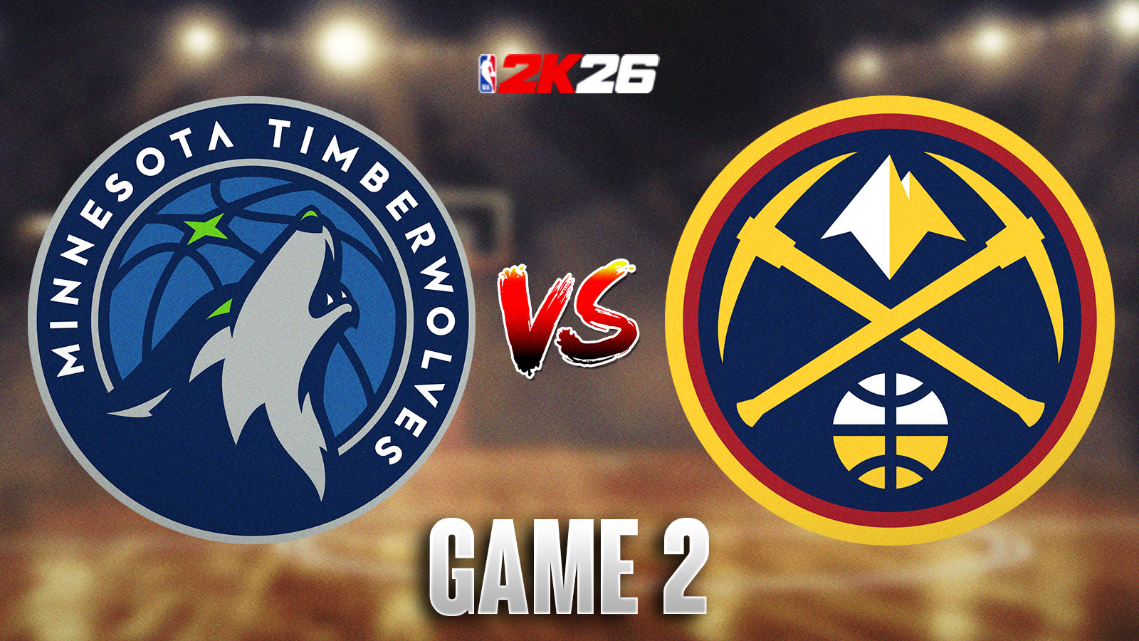 Timberwolves vs. Nuggets Game 2 Results According to NBA 2K26