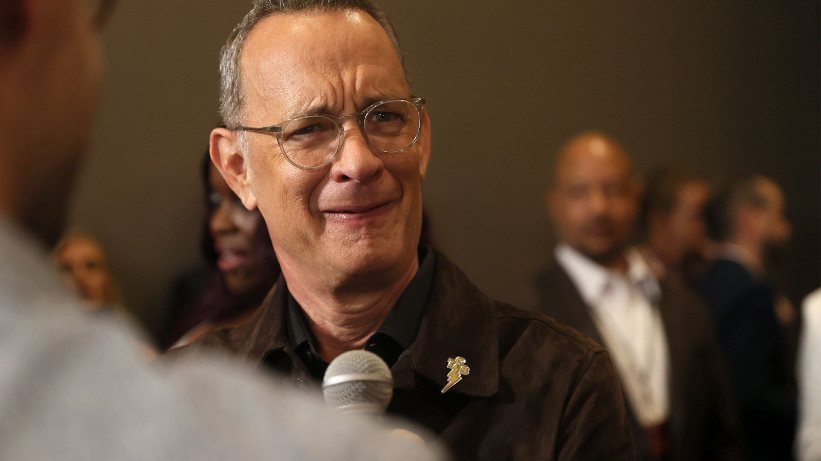 Tom Hanks on the red carpet for Elvis.