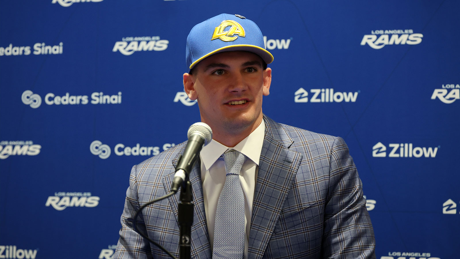 Rams QB Ty Simpson reveals heartwarming message from Matthew Stafford’s wife after being drafted