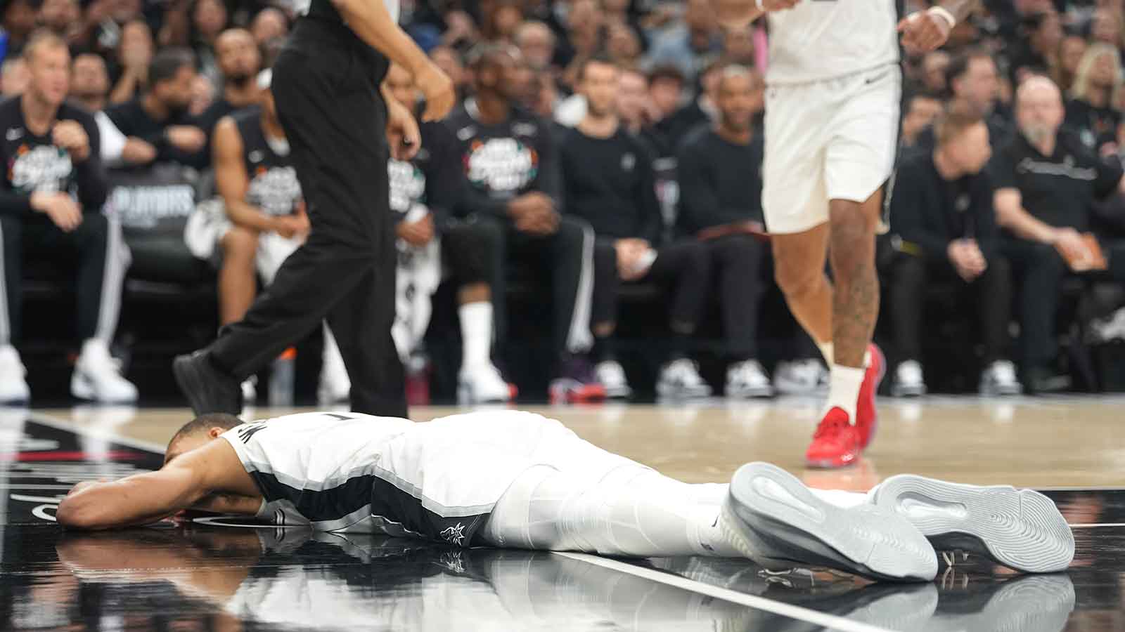 Spurs’ Victor Wembanyama takes significant step amid concussion protocol