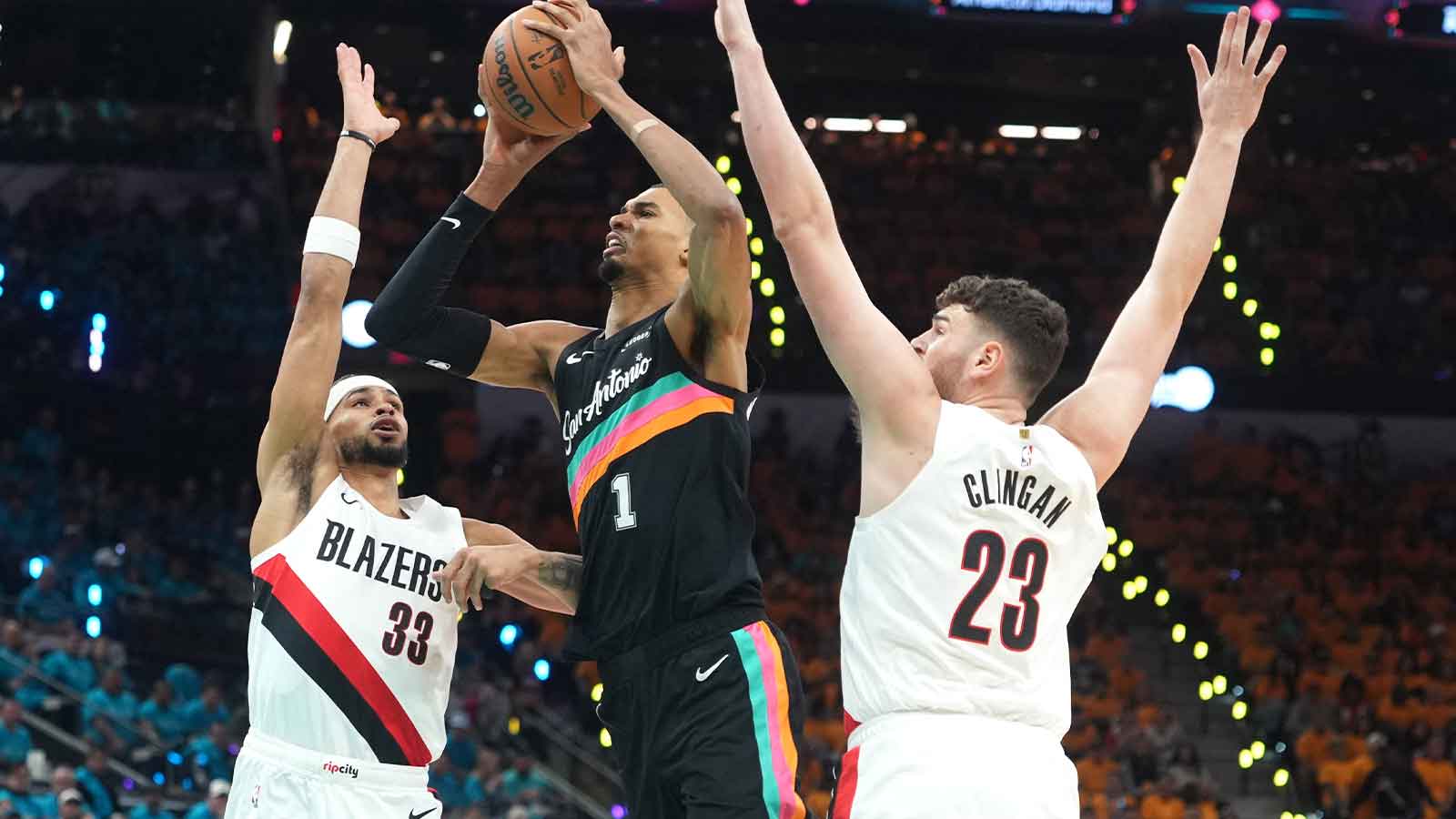 Spurs’ home looked absolutely beautiful in Victor Wembanyama’s playoff debut