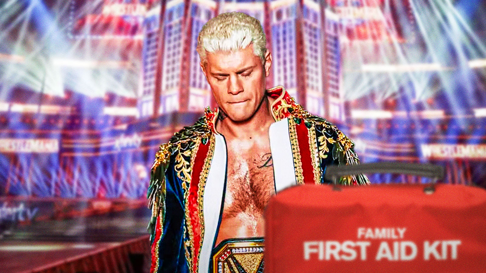 WWE Champion Cody Rhodes’ bloody WrestleMania injury may be worse than originally thought