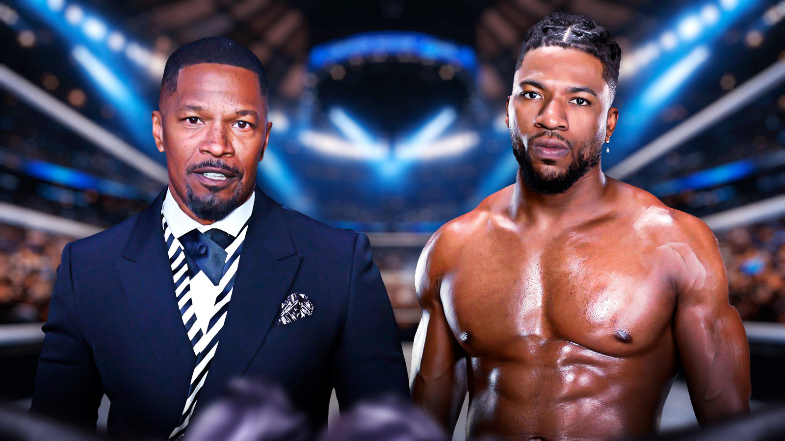 ‘GOAT’ Jamie Foxx, WWE’s Trick Williams ‘ready’ for a fight after viral link-up