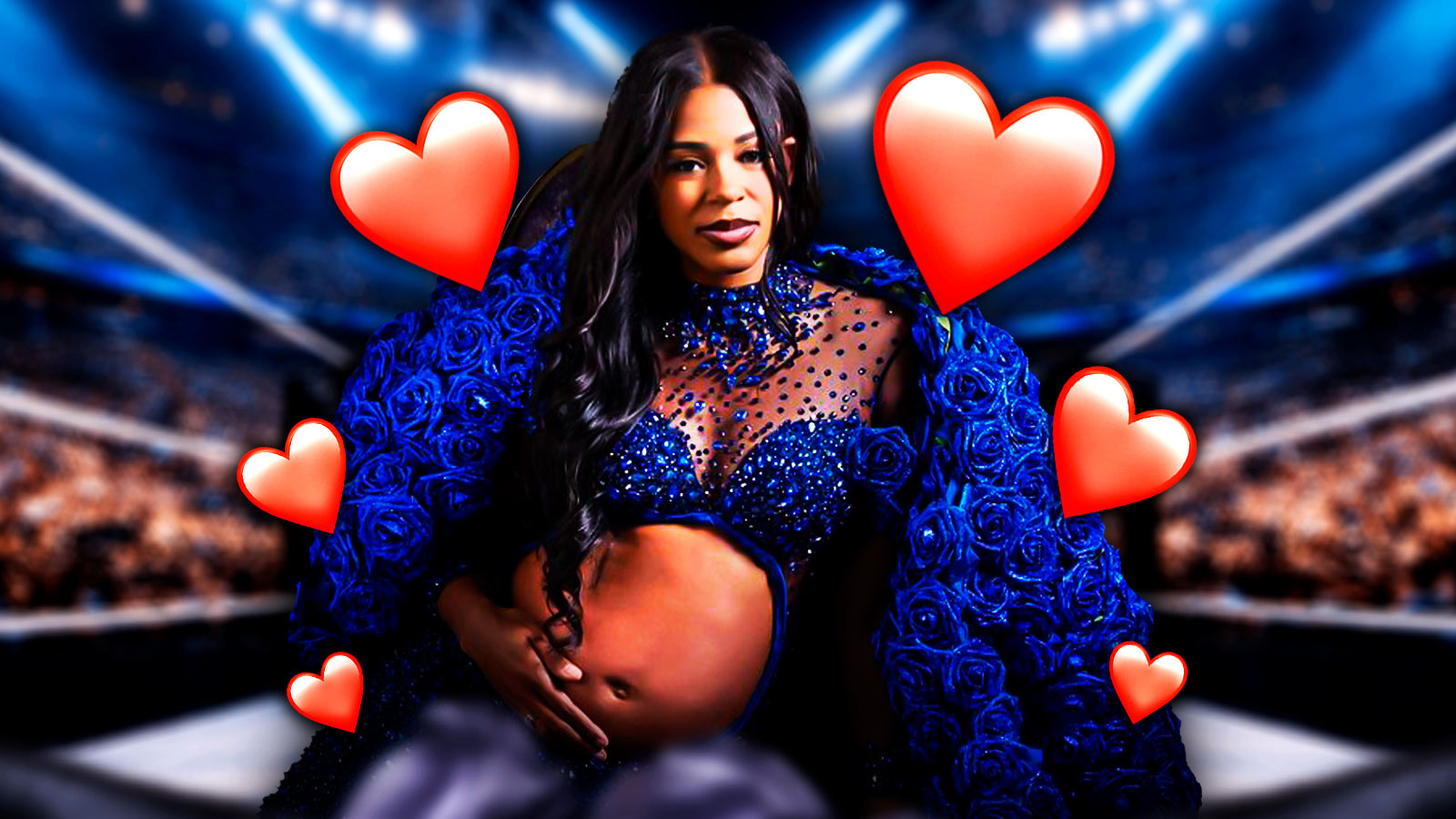 WWE Superstars and fans shower Bianca Belair in love after WrestleMania pregnancy announcement