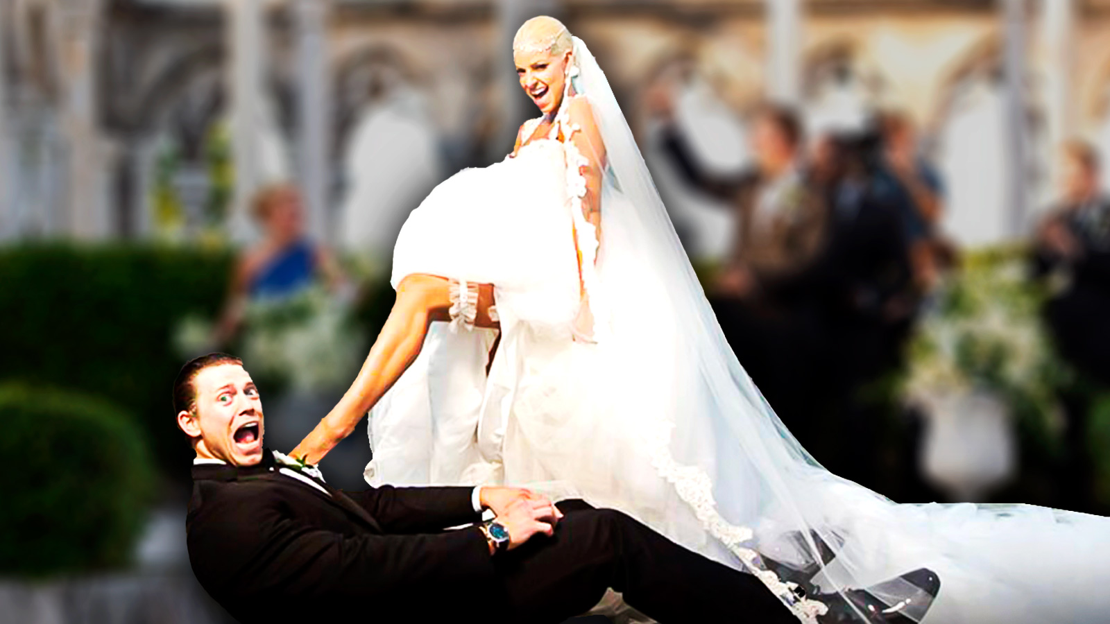 The Miz reflects on lavish Maryse wedding before officiating nuptials at WWE WrestleMania in Vegas