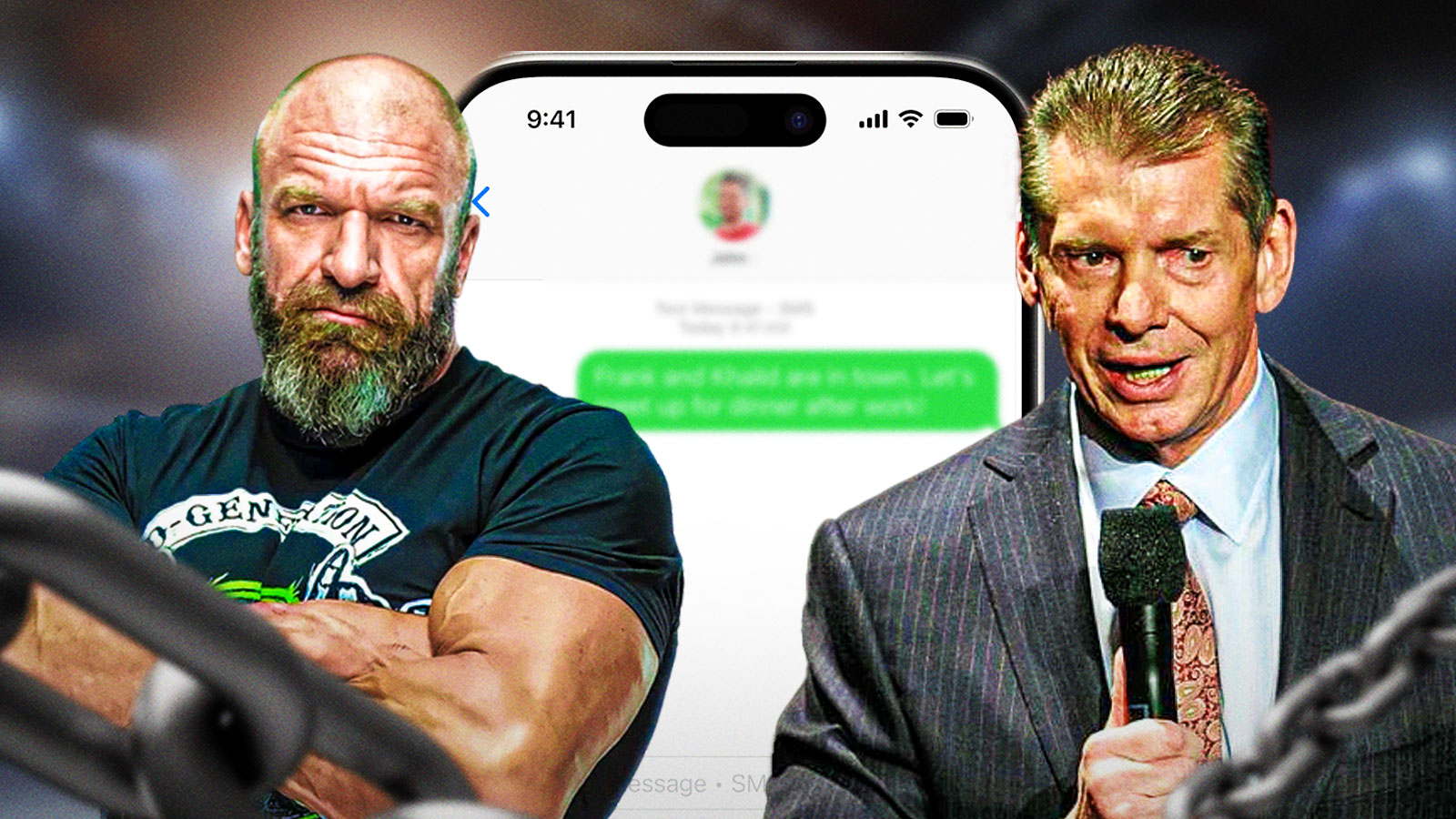 WWE news Triple H's angry texts about Vince McMahon's 2023 return leak