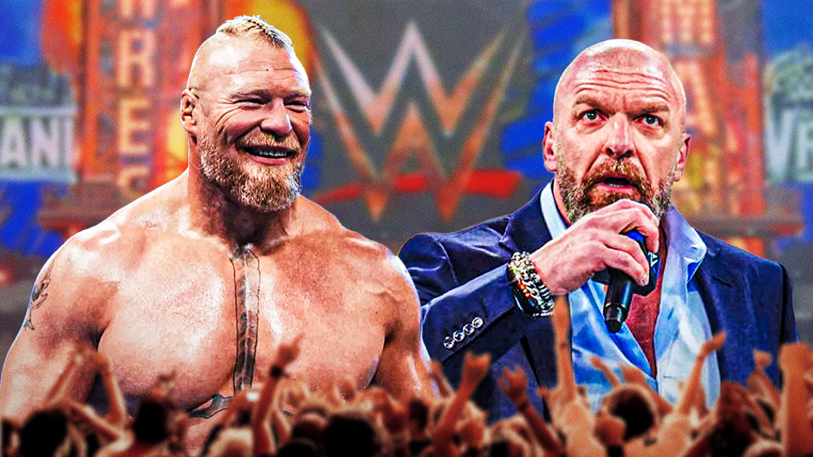 Even WWE COO Triple H was shocked by Brock Lesnar’s sudden WrestleMania retirement