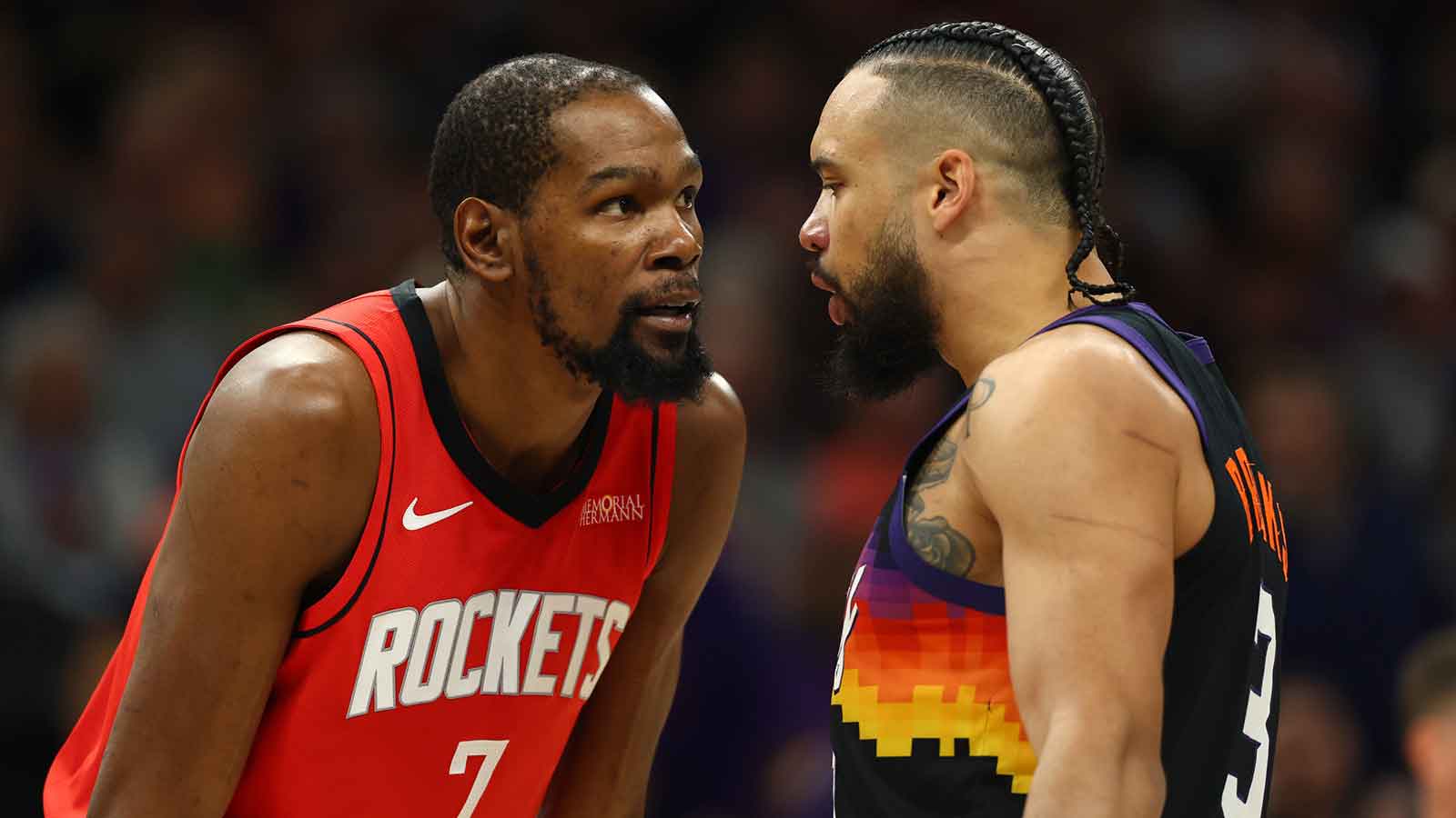 Watch Rockets’ Kevin Durant break Dillon Brooks’ ankles before midrange jumper