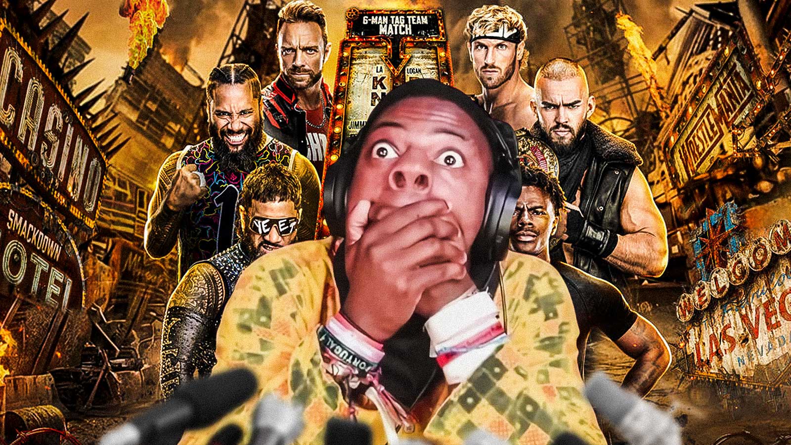 Why IShowSpeed is scared about upcoming WWE WrestleMania 42 match