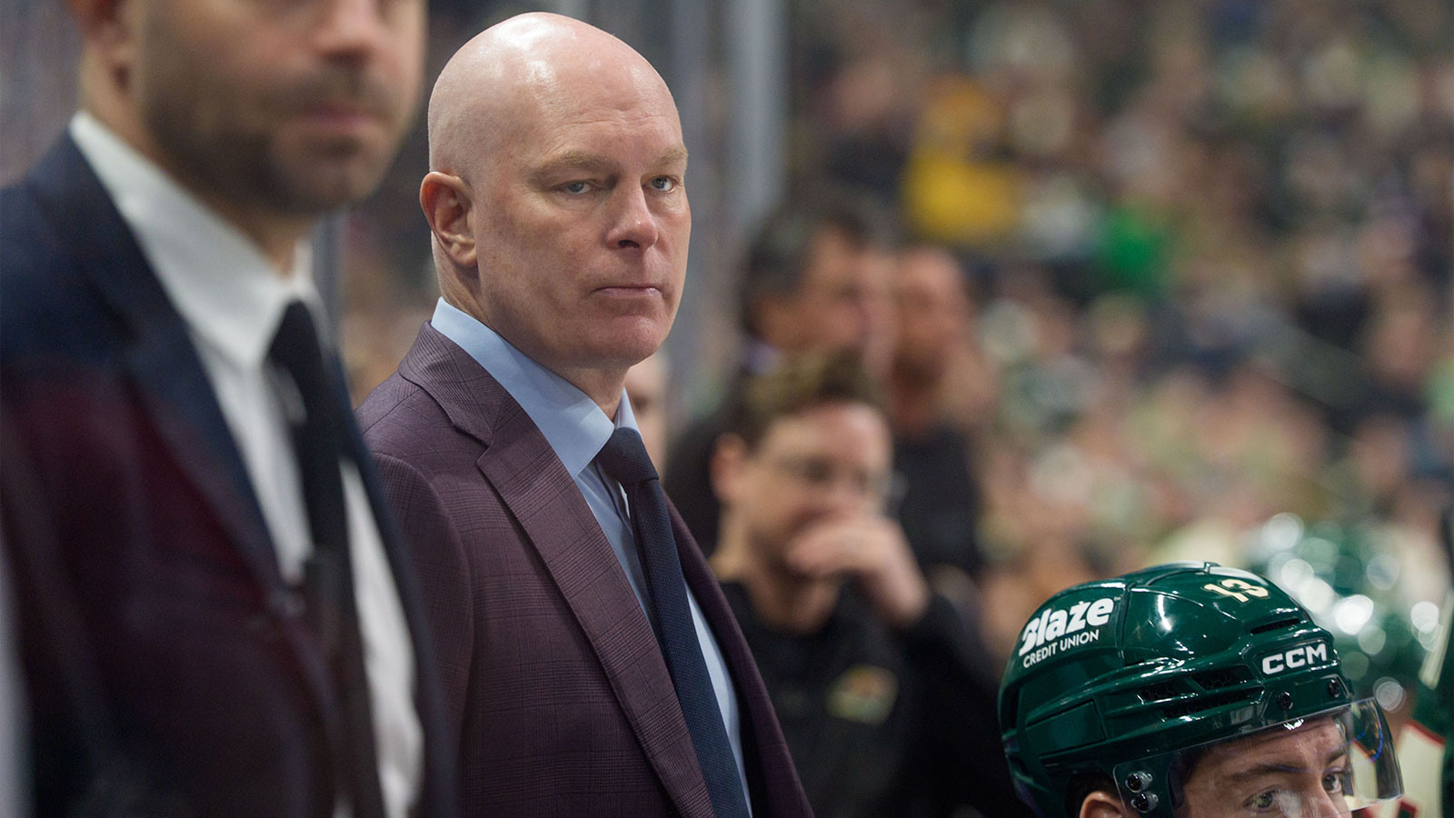 John Hynes’ immediate reaction to Wild’s Game 5 win vs. Stars