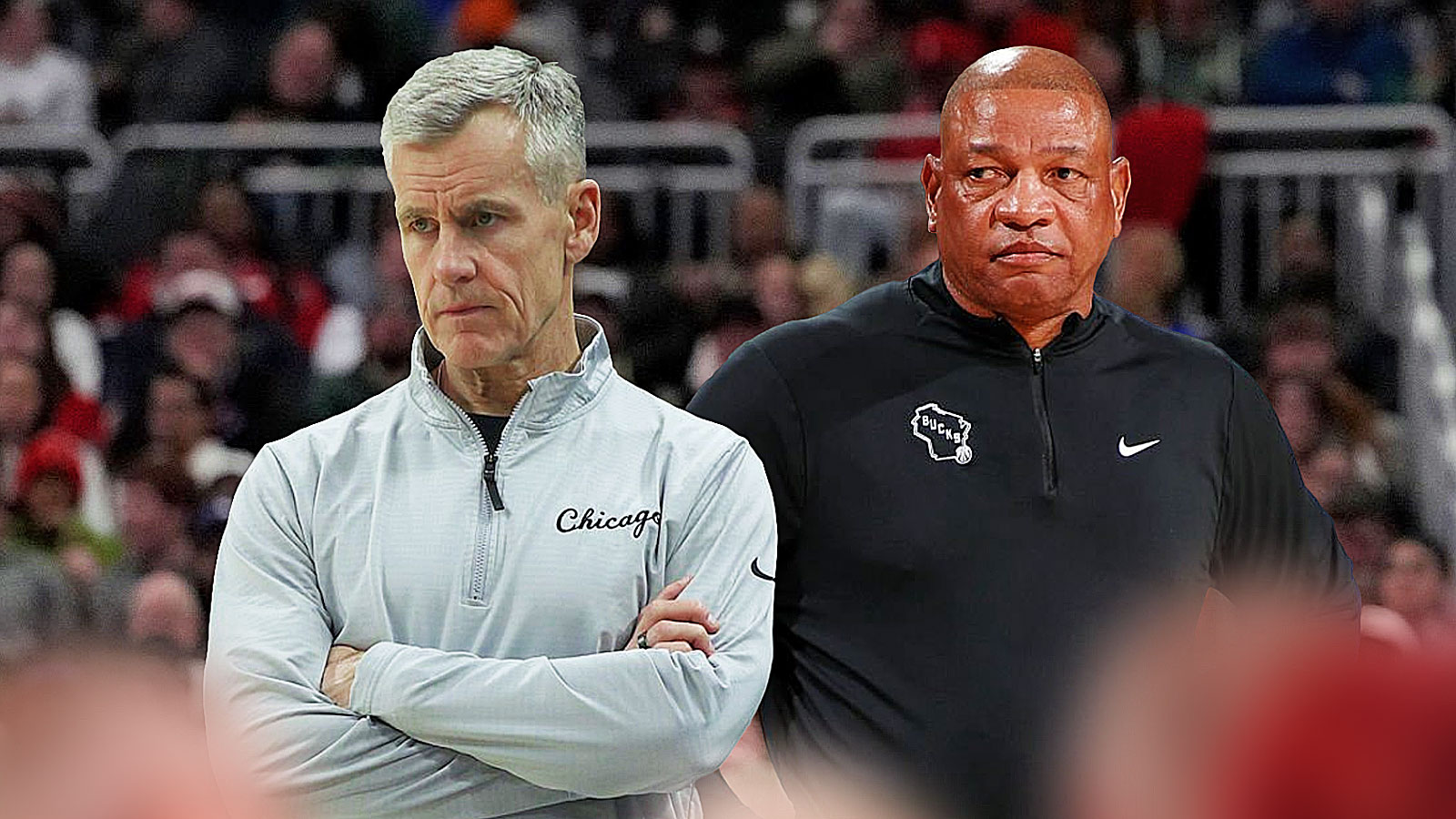 Doc Rivers and Billy Donovan together.