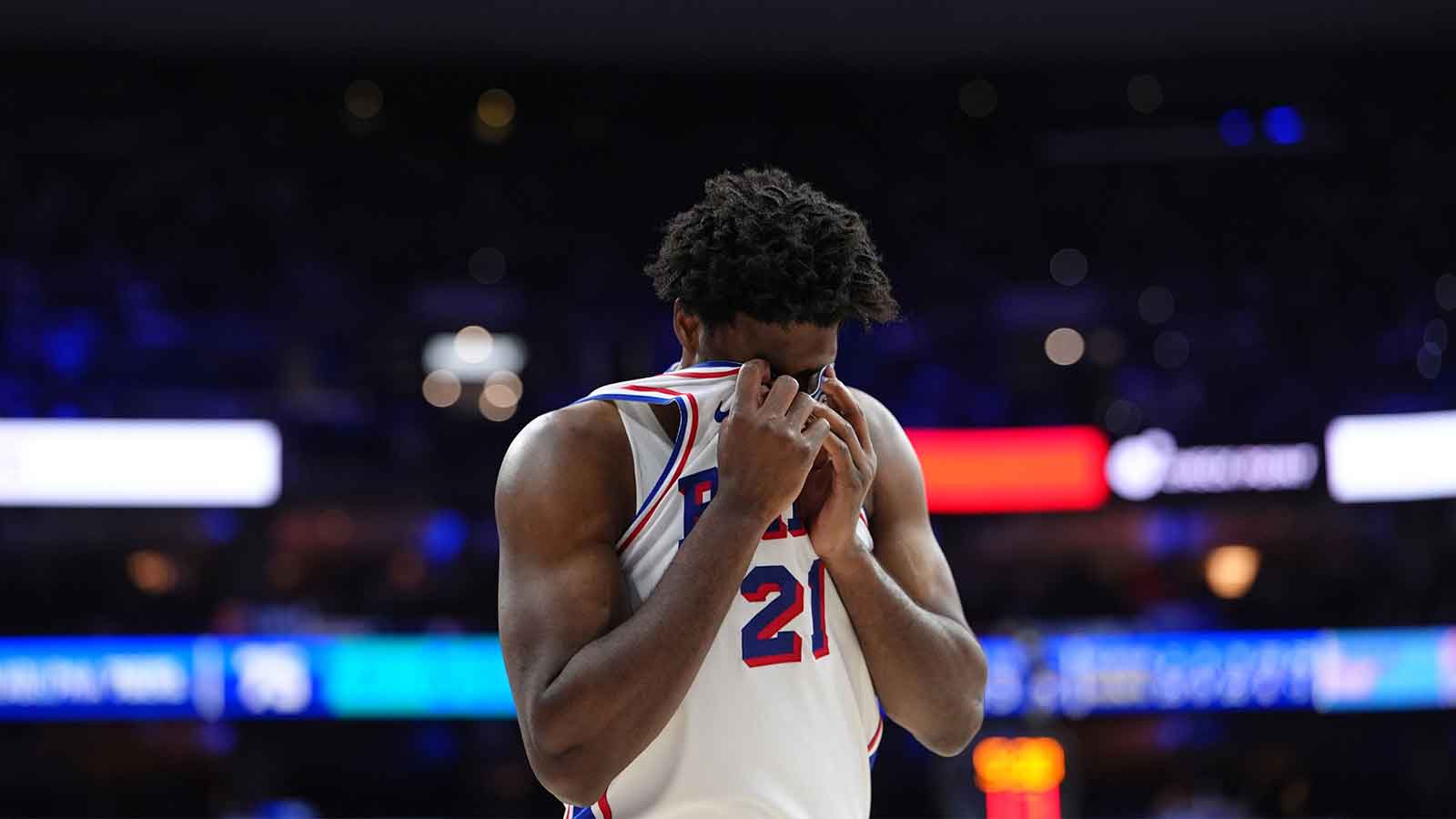76ers’ Nick Nurse applauds Joel Embiid for battling through injuries in Knicks series