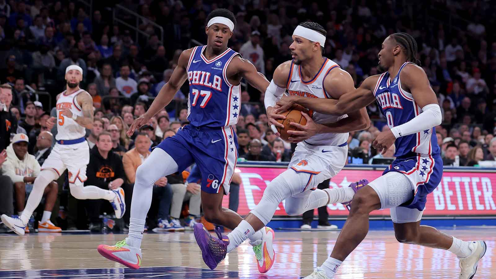 76ers’ Tyrese Maxey shares proud reaction to VJ Edgecombe’s rookie season