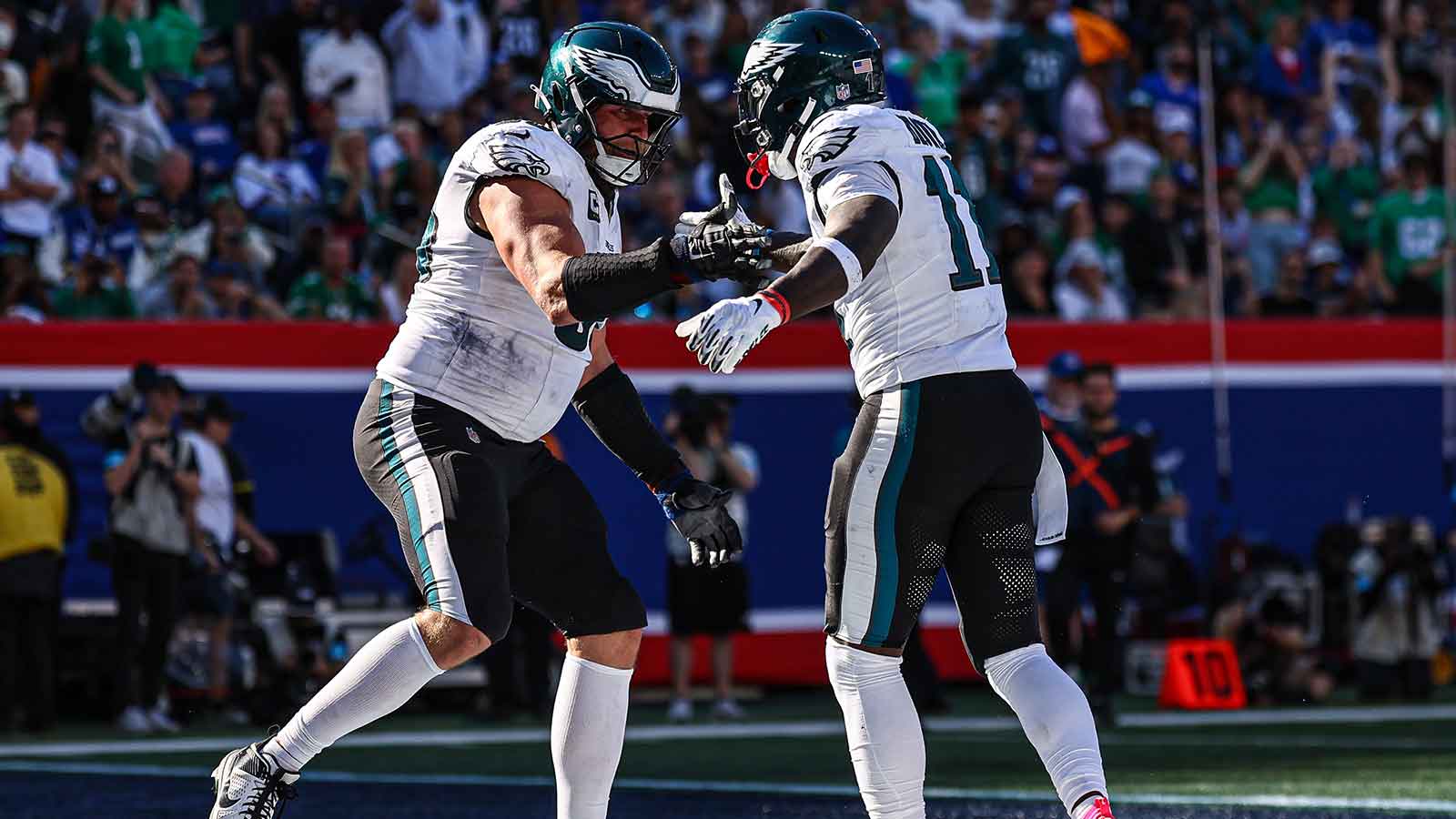 Eagles’ Jordan Mailata weighs in on AJ Brown trade rumors