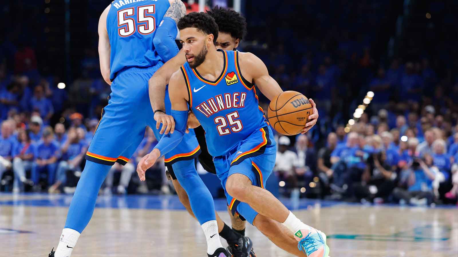 Is Thunder’s Ajay Mitchell returning from calf injury for closeout Game 6 vs. Spurs