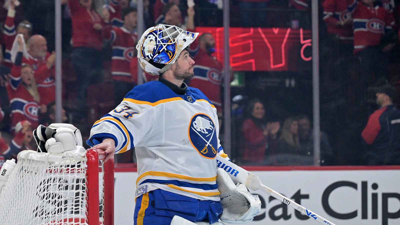 Sabres news: Alex Lyon's 'dangerous' Canadiens message after Game 3 loss