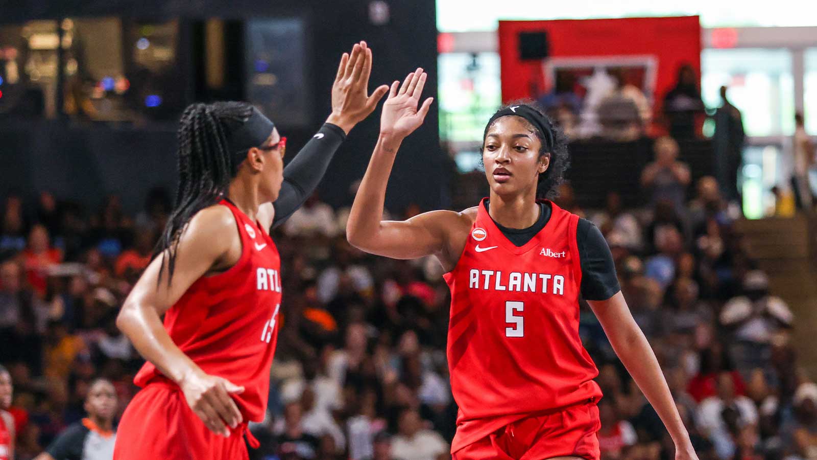 Dream’s Angel Reese drops loud 9-word reaction to close win vs. Mercury
