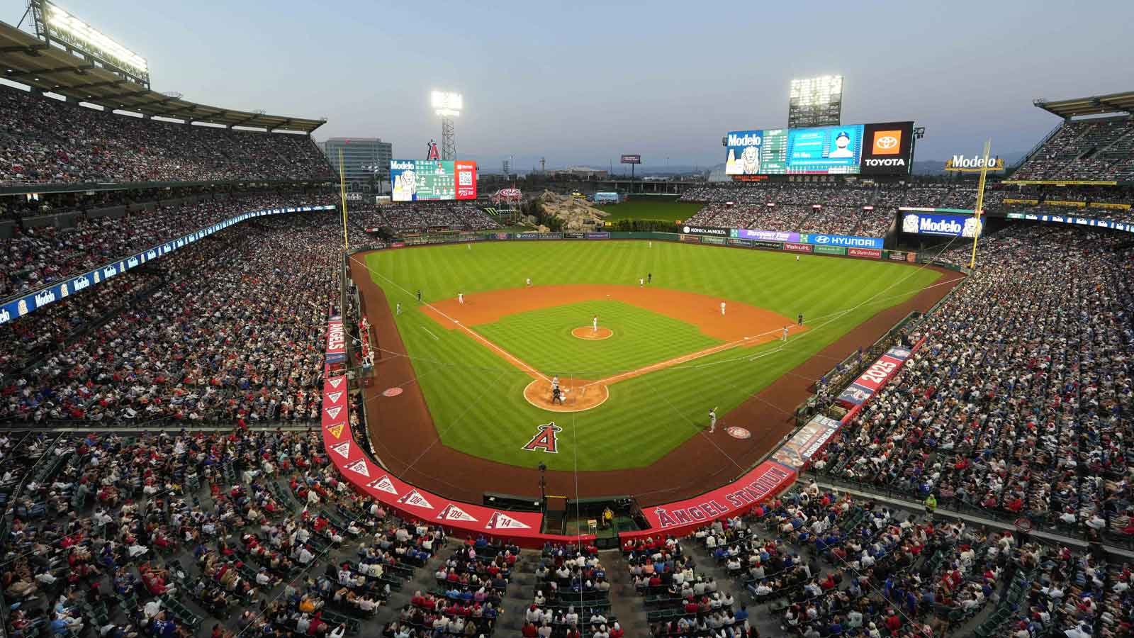Watch fans battle a literal opossum at Angel Stadium