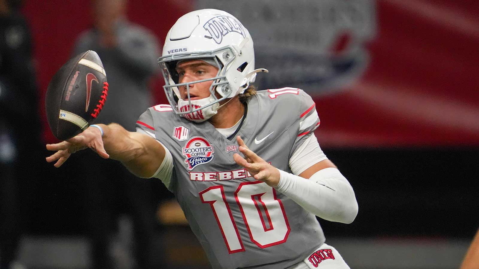 Nebraska quarterback Anthony Colandrea did not stutter about national title expectations after replacing Dylan Raiola
